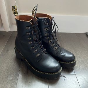 Dr. Martens Leona Heeled Boots Size 7